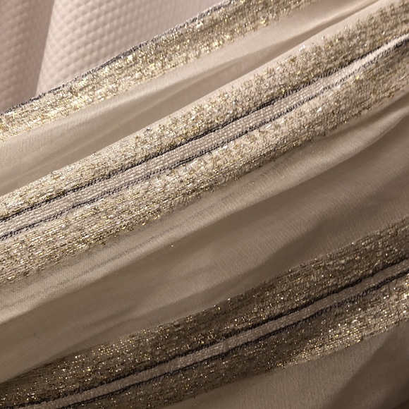 Anthropologie X Verb by Pallavi Singhee Sequin Embroidered Metallic Dress S NWT - Picture 4 of 14